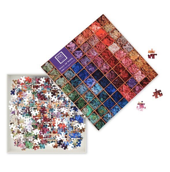 Pussel 1000 bitar Needlework, Wall of Wool, Pussel