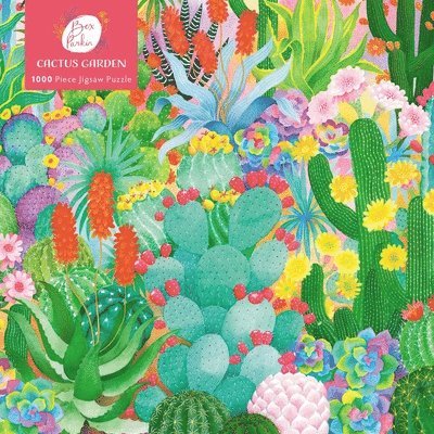 Adult Jigsaw Puzzle: Bex Parkin: Cactus Garden: 1000-Piece Jigsaw Puzzles 1