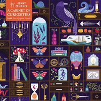 bokomslag Adult Jigsaw Puzzle: Jenny Zemanek: A Cabinet of Curiosities: 1000-Piece Jigsaw Puzzles