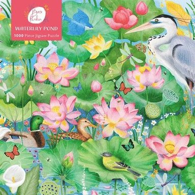 bokomslag Adult Jigsaw Puzzle: Bex Parkin: Waterlily Pond