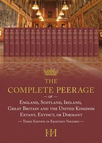 bokomslag Complete Peerage