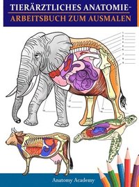 bokomslag Tierrztliches Anatomie-Arbeitsbuch zum Ausmalen