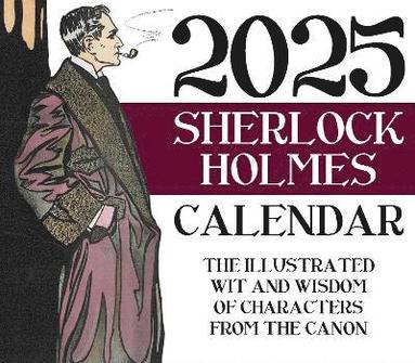 bokomslag 2025 Sherlock Holmes Page A Day Calendar