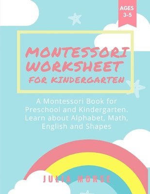 bokomslag Montessori Worksheets for Kindergarten