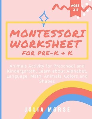 bokomslag Montessori Worksheet for Pre-K & K