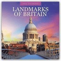 bokomslag Landmarks of Britain 2025 Square Wall Calendar