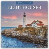 bokomslag Lighthouses 2025 Square Wall Calendar
