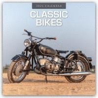 bokomslag Classic Bikes 2025 Square Wall Calendar