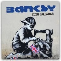 bokomslag Banksy 2026 Square Wall Calendar