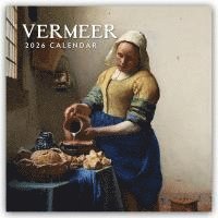 bokomslag Vermeer 2026 Square Wall Calendar