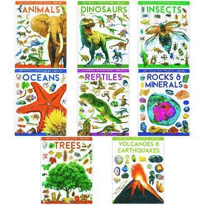 Fox Eye Publishing Fox Eye Publishing - Universal Knowledge Library Animals and Nature 8 Volumes Book Collection Set, Häftad