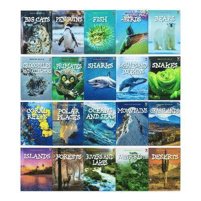 Jasmine Brooke - Children Introduction to Nature and Geography 20 Book Collection Set, Häftad