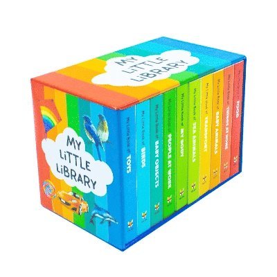 Fox Eye Publishing Fox Eye Publishing - My Little Library 10 Books Set Collection, Inbunden