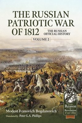 The Russian Patriotic War of 1812 Volume 2 1