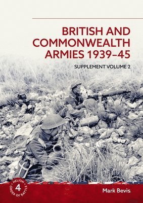 bokomslag British and Commonwealth Armies 1939-45