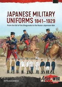 bokomslag Japanese Military Uniforms 1841-1929