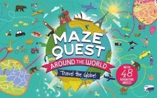 Anna Brett - Maze Quest: Around the World, Häftad