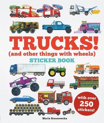 Bryony Davies - Trucks! Sticker Book, Häftad