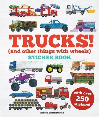 bokomslag Trucks! Sticker Book: (And Other Things with Wheels)