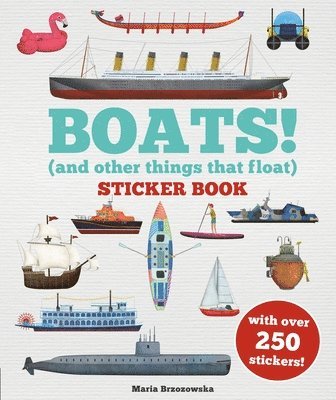 bokomslag Boats! Sticker Book