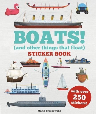 Boats! Sticker Book 1