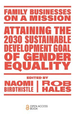 Attaining the 2030 Sustainable Development Goal of Gender Equality 1