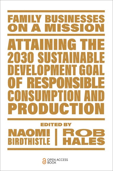 Naomi Birdthistle, Rob Hales - Attaining the 2030 Sustainable Development Goal of Responsible Consumption and Production, Häftad