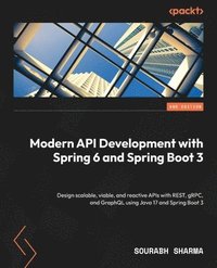 bokomslag Modern API Development with Spring 6 and Spring Boot 3
