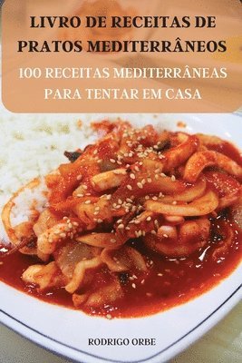 bokomslag Livro de Receitas de Pratos Mediterrneos