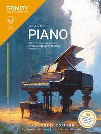 bokomslag Trinity College London Piano Exam Pieces Plus Exercises from 2023: Grade 1: Extended Edition