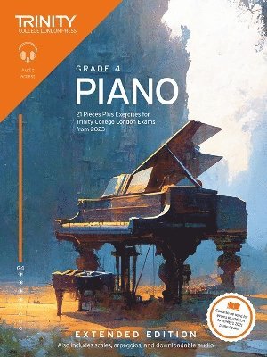 bokomslag Trinity College London Piano Exam Pieces Plus Exercises from 2023: Grade 4: Extended Edition