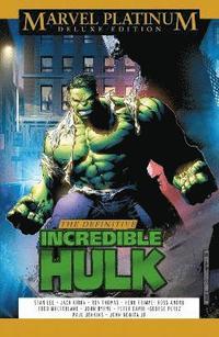 bokomslag Marvel Platinum Deluxe Edition: The Definitive Incredible Hulk