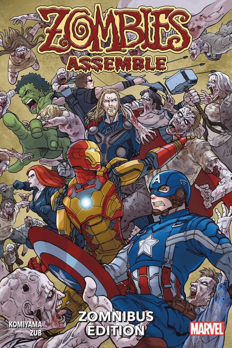 Yusaku Komiyama, Jim Zub - Zombies Assemble Zomnibus Edition, Häftad