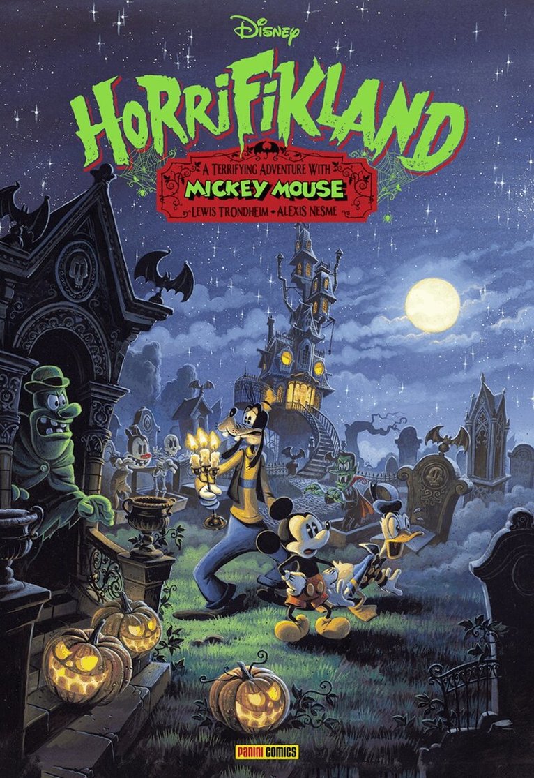 Lewis Trondheim - Horrifikland: A Terrifying Adventure With Mickey Mouse, Inbunden