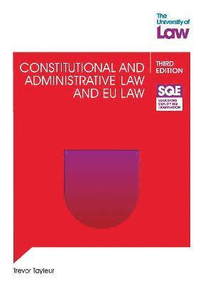 bokomslag SQE - Constitutional and Administrative Law and EU Law 3e