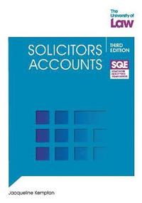 bokomslag SQE - Solicitors Accounts 3e