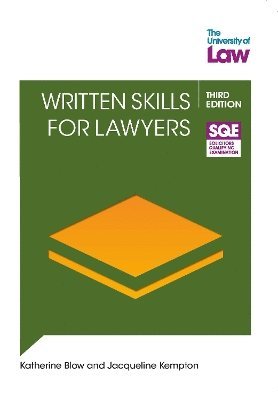 Written Skills for Lawyers 3e