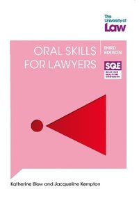 bokomslag SQE2 Oral Skills for Lawyers 3e