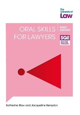 Katherine Blow - SQE2 Oral Skills for Lawyers 3e, Häftad