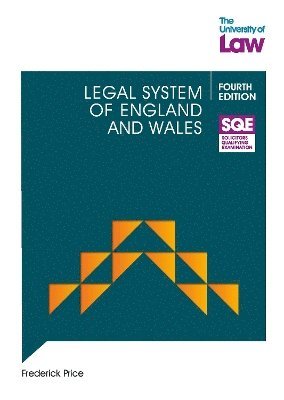 bokomslag SQE - Legal System of England and Wales 4e