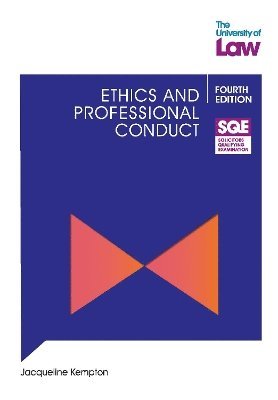 bokomslag SQE - Ethics and Professional Conduct 4e