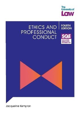 Jacqui Kempton - SQE - Ethics and Professional Conduct 4e, Häftad. Tillgänglighet: Lägg i varukorg