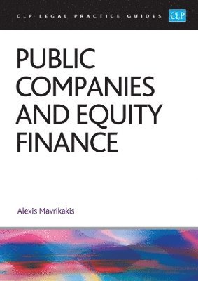 bokomslag Public Companies and Equity Finance 2025