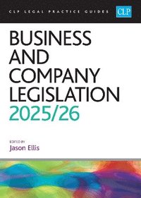 bokomslag Business and Company Legislation 2025/26