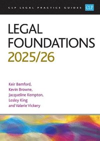bokomslag Legal Foundations 2025/26