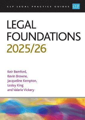 bokomslag Legal Foundations 2025/26