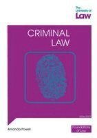 Amanda Powell - FOL - Criminal Law 3e, Häftad. Tillgänglighet: Lägg i varukorg