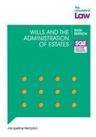 Jacqui Kempton - SQE Wills and the Administration of Estates 6e, Häftad. Tillgänglighet: Lägg i varukorg