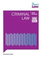 Amanda Powell - SQE Criminal Law 6e, Häftad. Tillgänglighet: Lägg i varukorg
