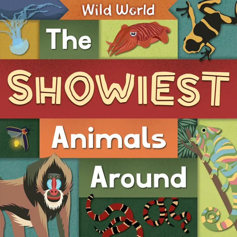Charis Mather, Rebecca Phillips-Bartlett - The Showiest Animals Around, Häftad. Tillgänglighet: Lägg i varukorg